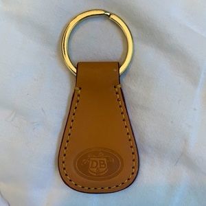 Dooney & Bourke leather keychain